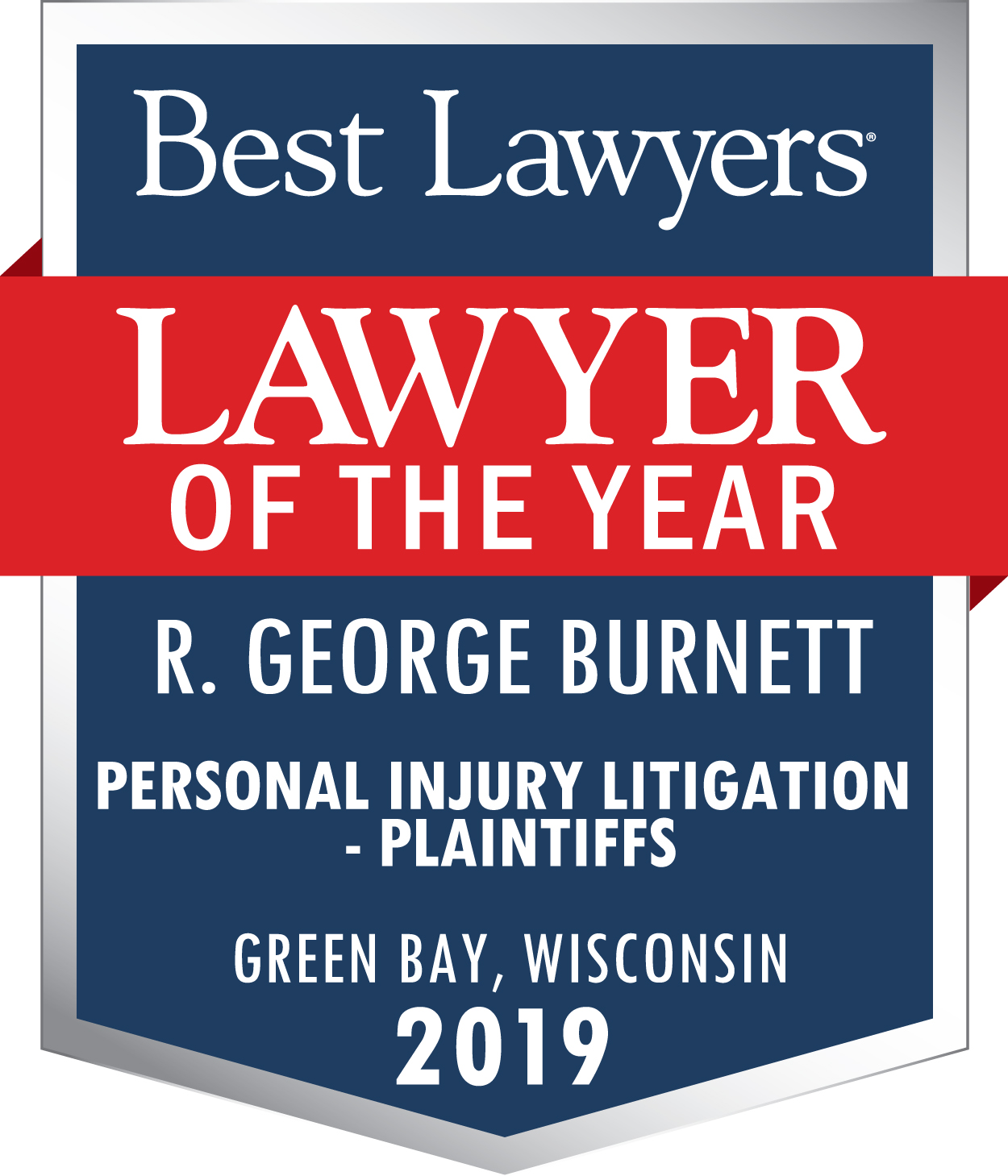 Best Lawyers 2019 Lawyer of the year award