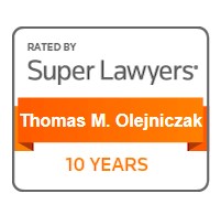 Thomas M. Olejniczak Super Lawyers Award